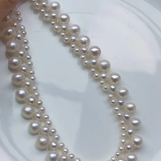 淡水珍珠项链未镶嵌