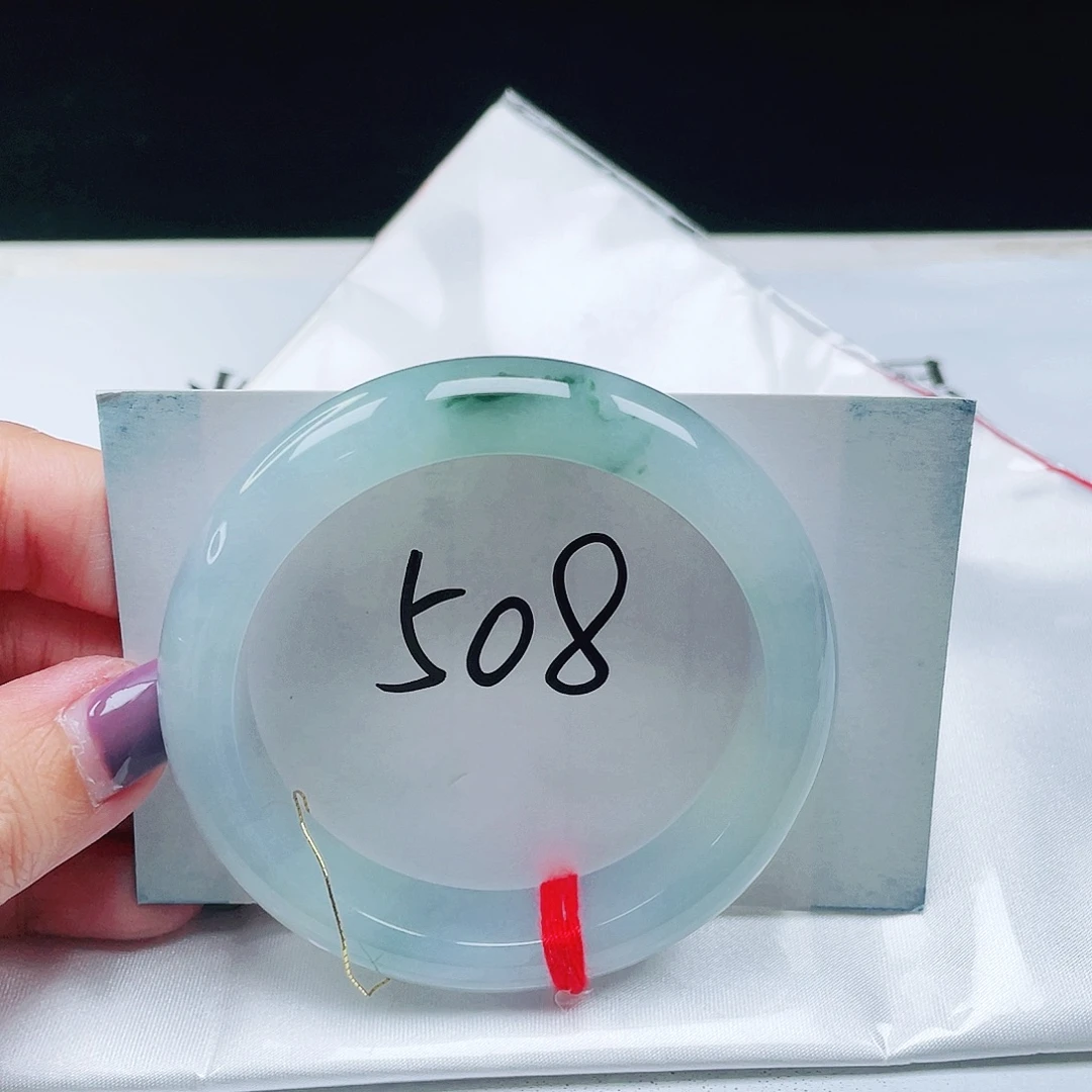 翡翠未镶嵌手镯缅甸翡翠54