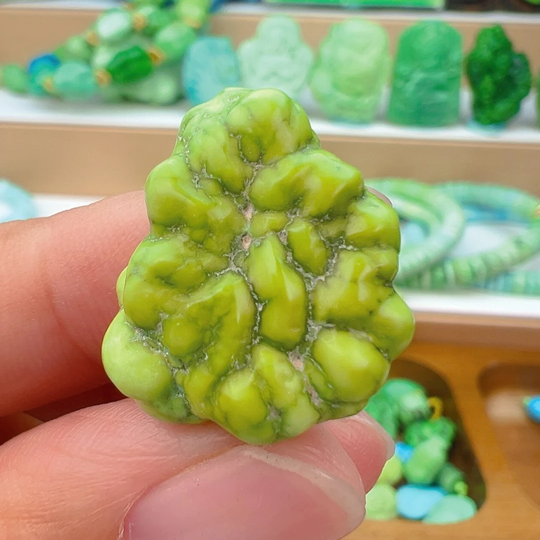 未镶嵌绿松石项链