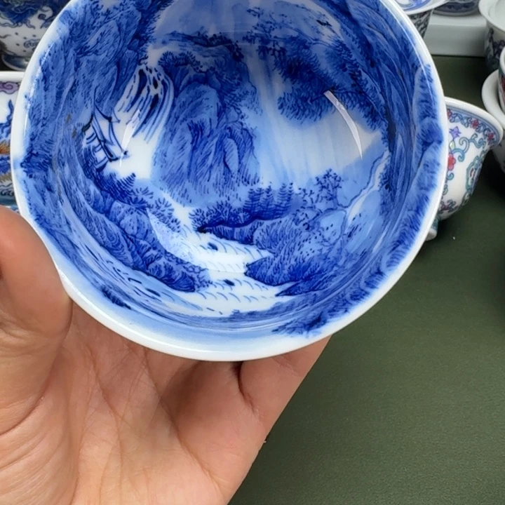 沙沙手绘手工茶具292