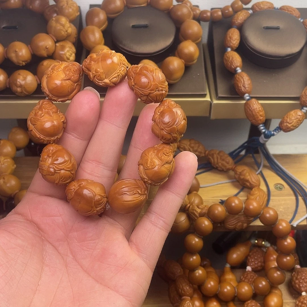来***财手串/手链橄榄核1.9八方来财