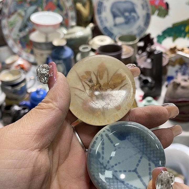 瓷片盖子不给19.9发带瑕疵牌都是坏的10