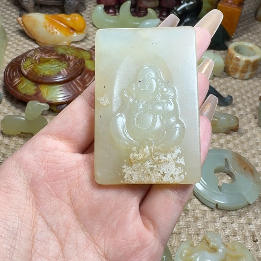 吊坠白玉菩提挂件