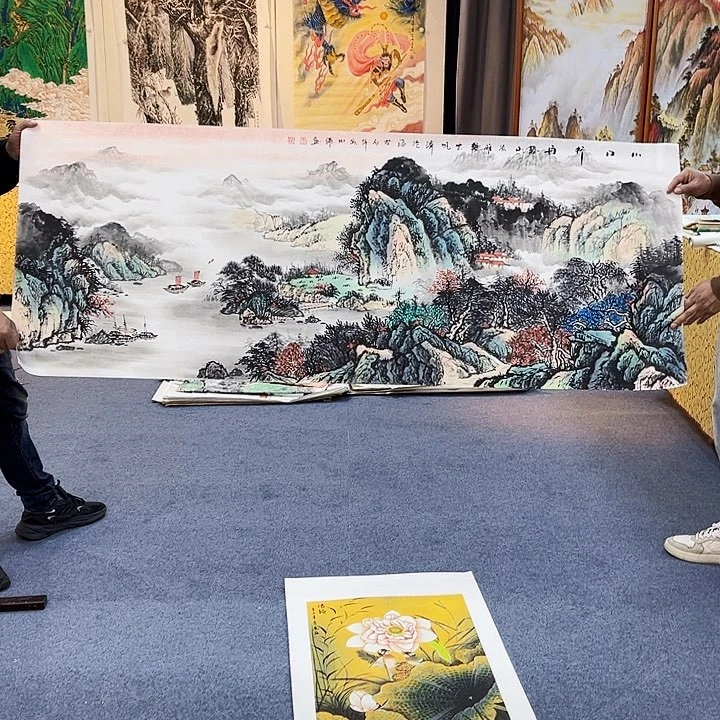 国画手绘的画法也太可爱