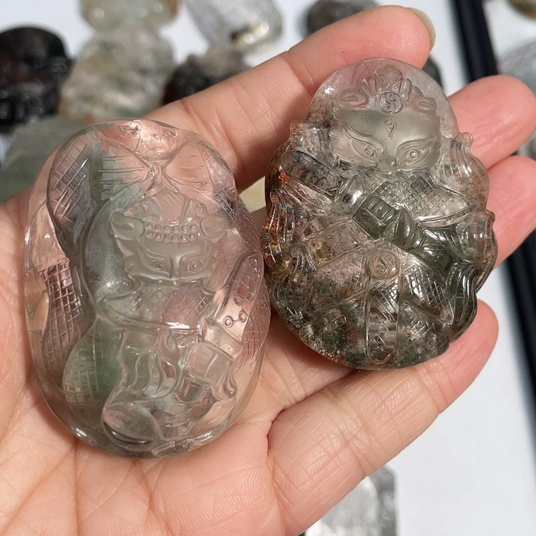 吊坠(不含链)未镶嵌水晶狐*妖