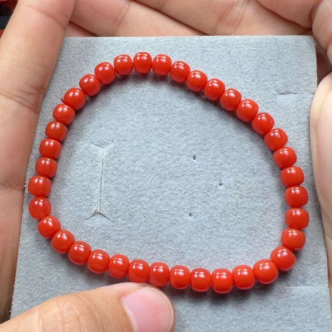 南红玛瑙手串未镶嵌