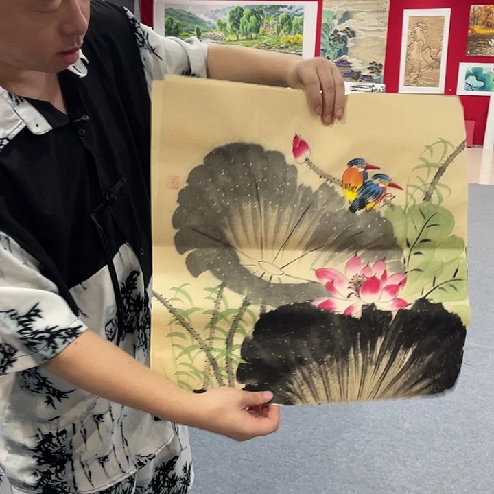 国画今天今天早上起来发现