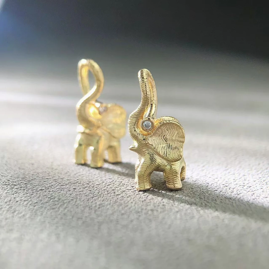 【举石】TA10-1620-702钻石吊坠18k（一件/多样性发/约8*18*6.5mm）H