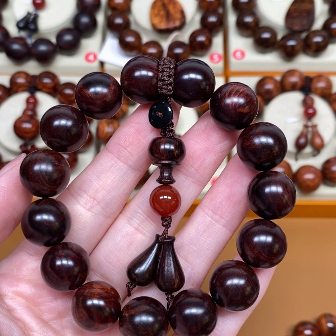 稷***亚手串/手链黄花梨/降香黄檀海南黄花梨1.5