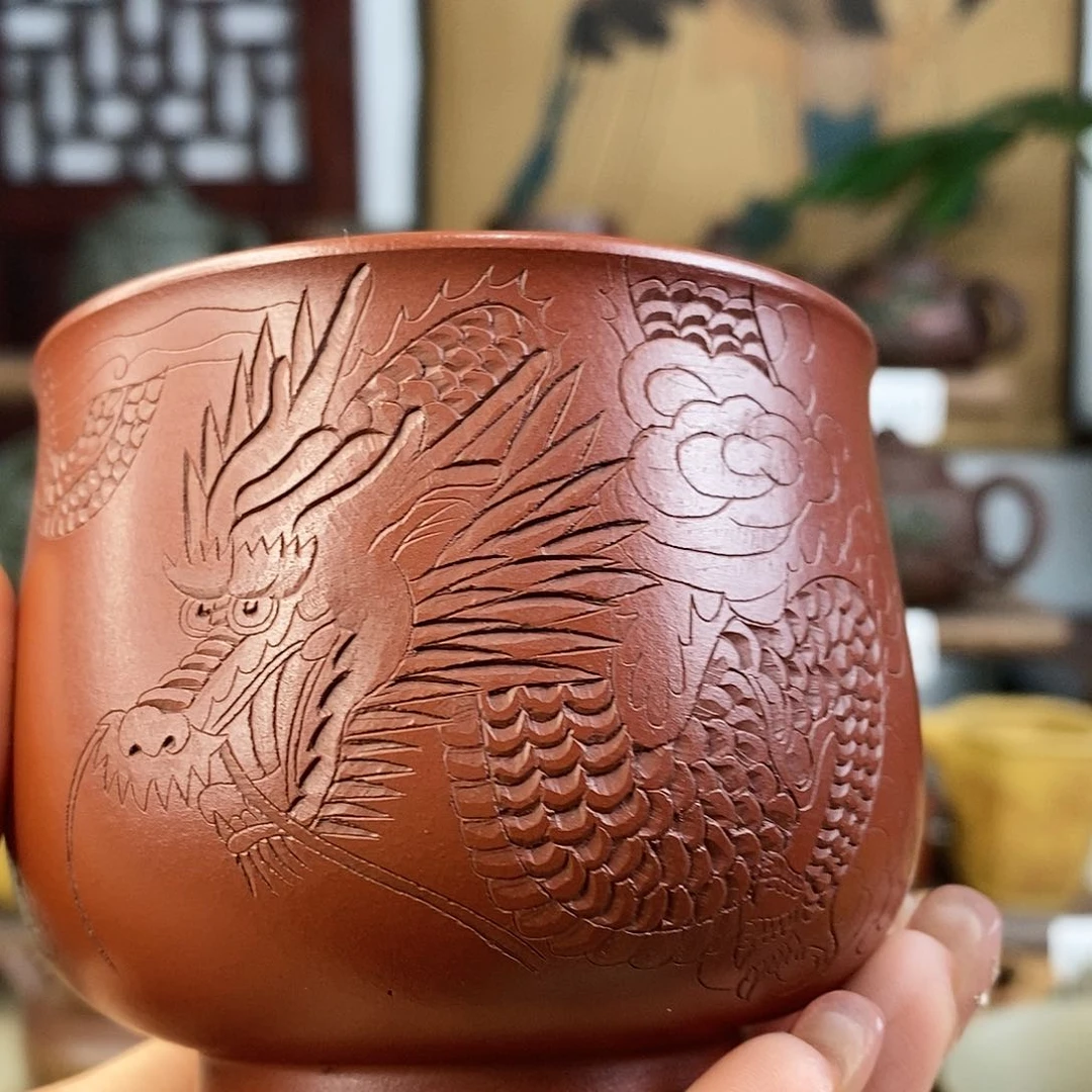 紫砂茶杯维**奶紫砂茶具