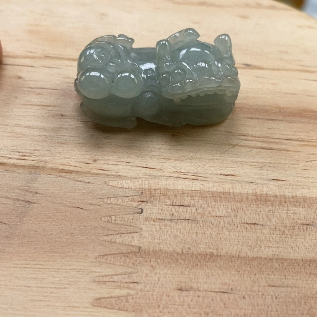 翡翠未镶嵌颈饰多人霸王貔貅手绳