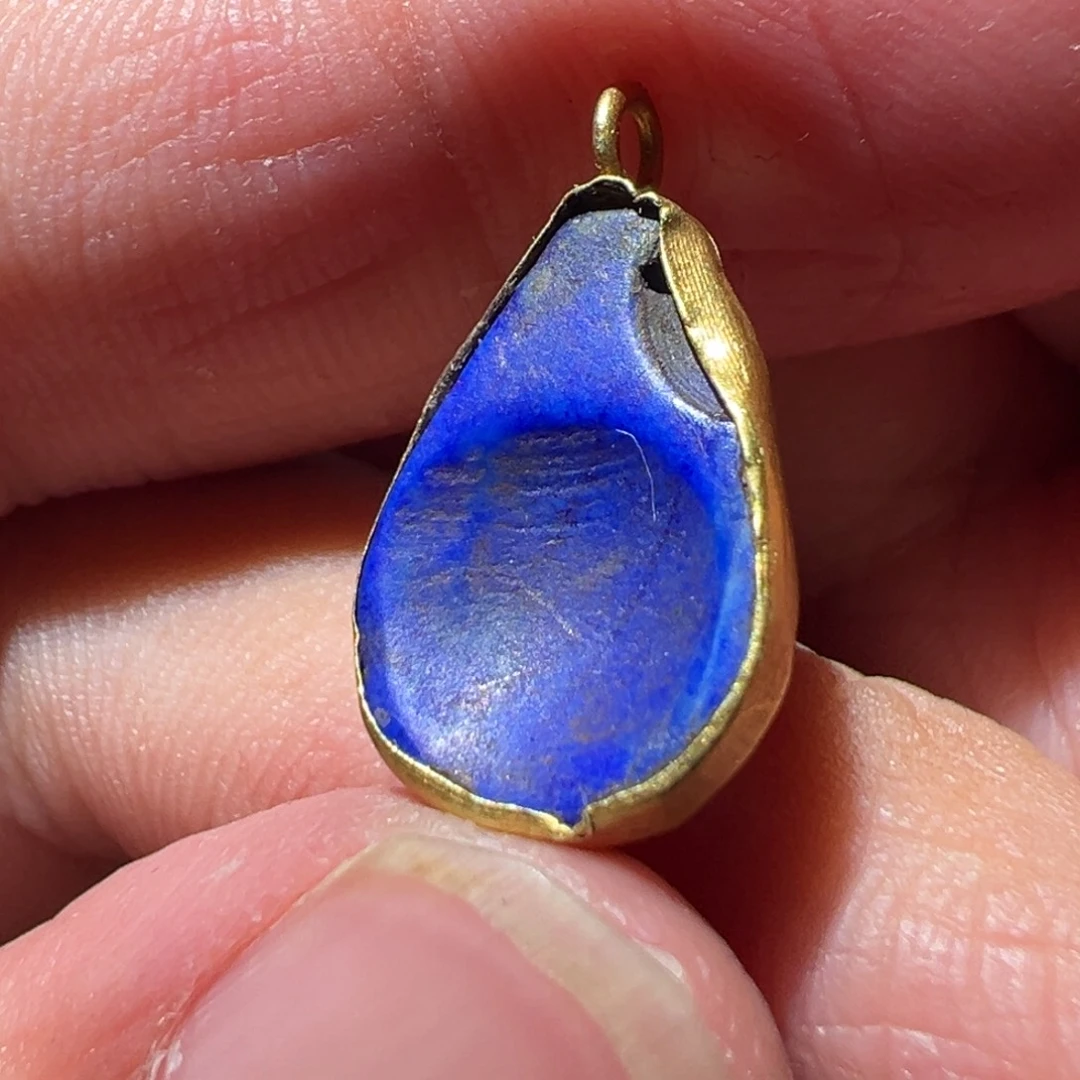 青金石颈饰未镶嵌