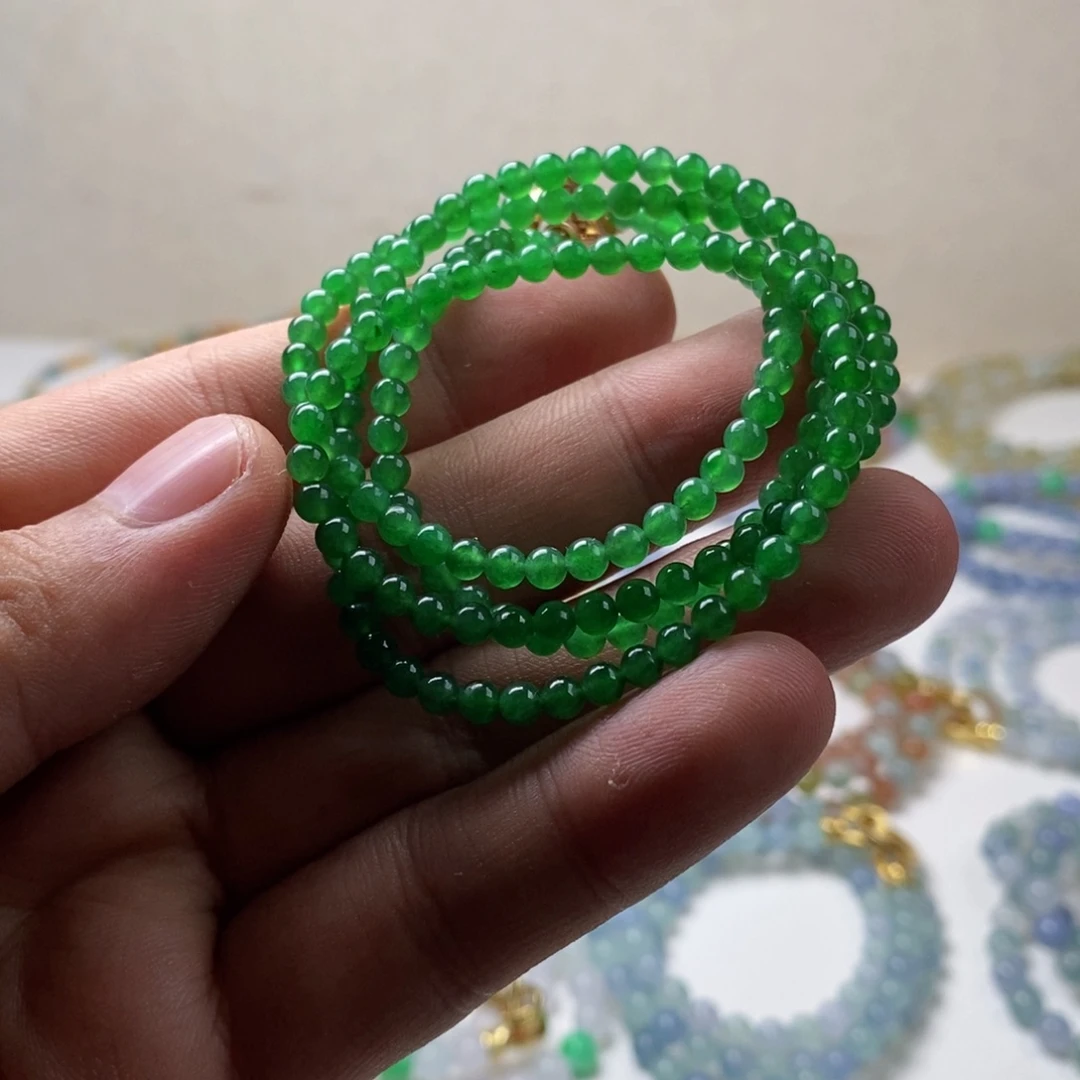 定制翡翠未镶嵌缅甸翡翠a货卡3.6