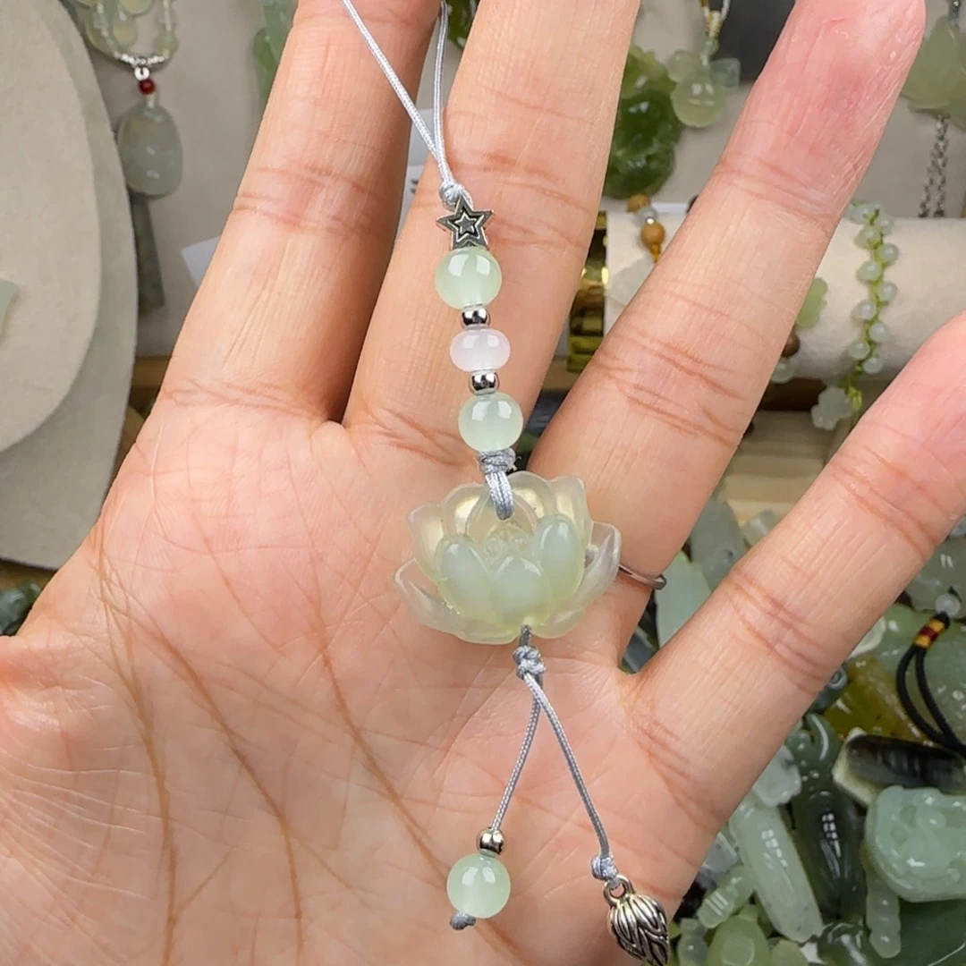 蛇纹石玉岫玉未镶嵌