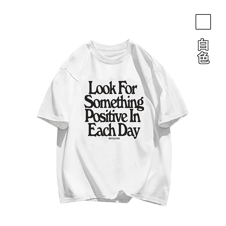 美式复古学院风短袖白色t恤ins字母圆领宽松百搭纯棉半袖上衣夏季