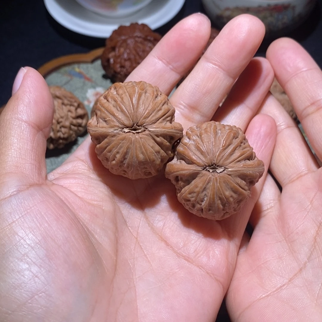 狂***牛文玩核桃把件36铁锤