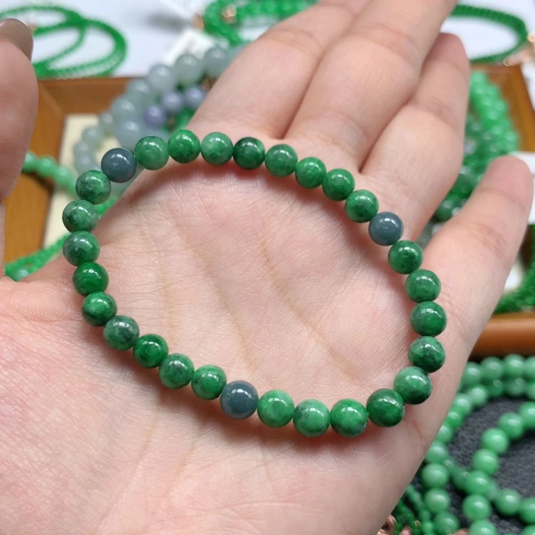 未镶嵌手链翡翠翡翠
