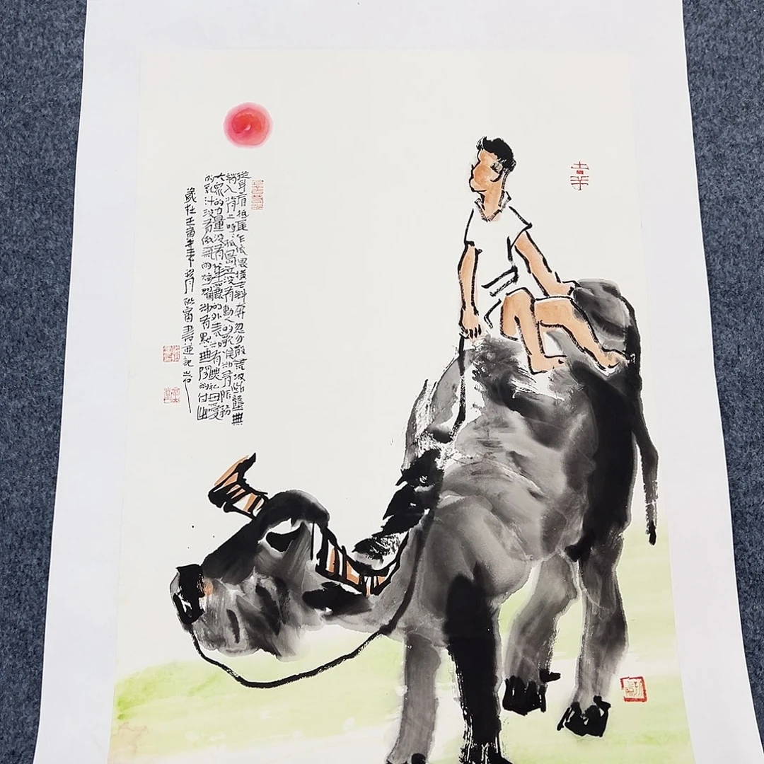 国画纯手绘作品欣赏图