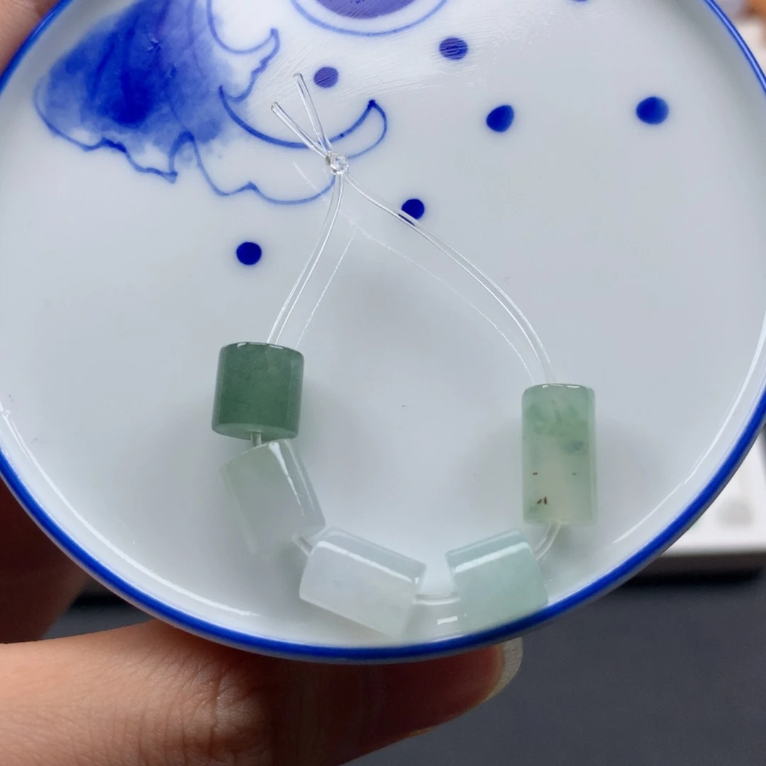 翡翠散珠天然缅甸a货翡翠9号