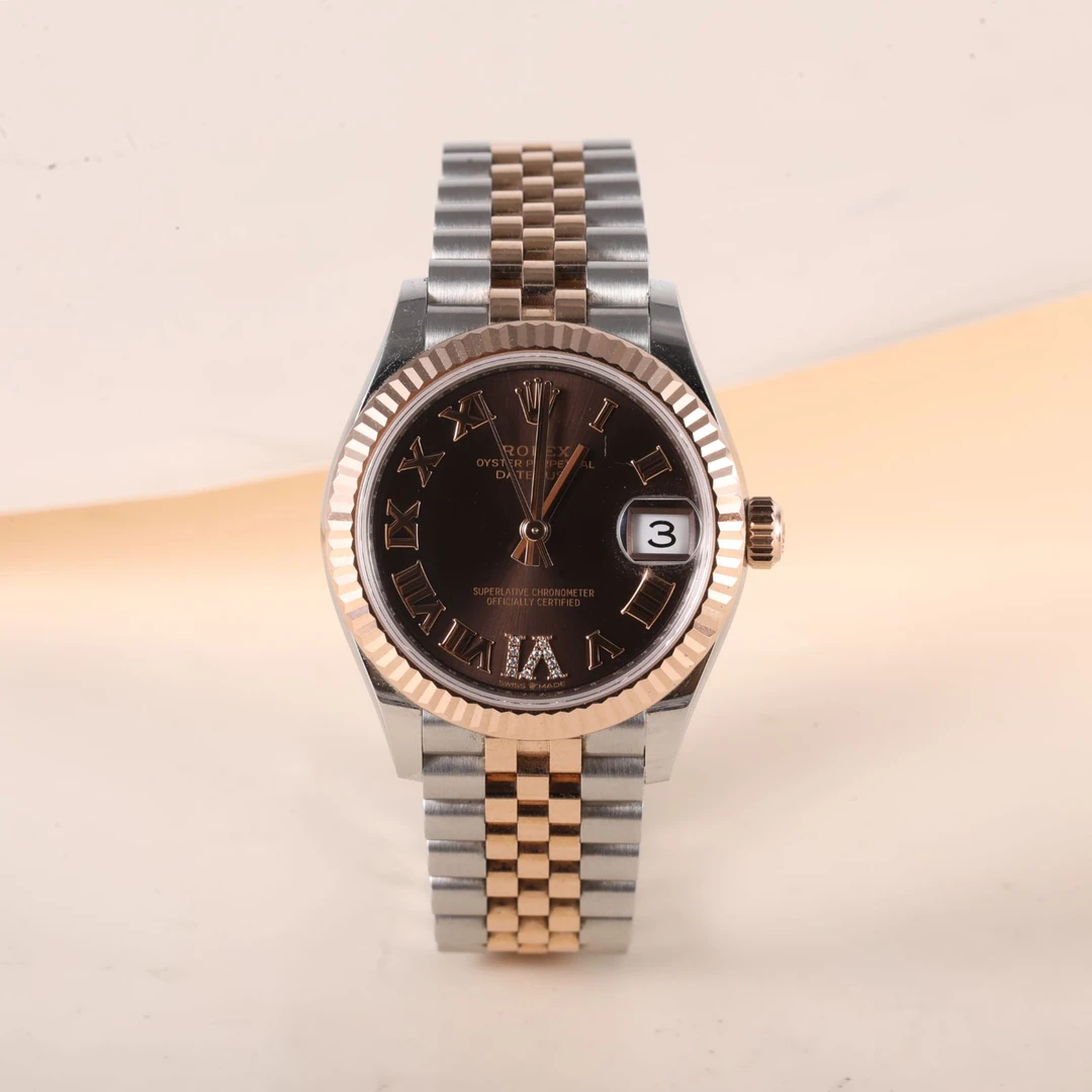 99新 Rolex/劳力士 小花6欢 日志型系列m278271-0004手表-31mm