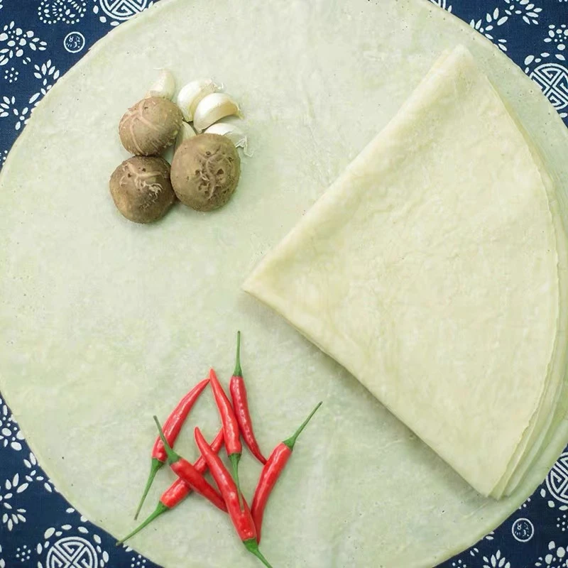 【吴鑫定制】新鲜绿豆湿豆皮现做现发5张10张