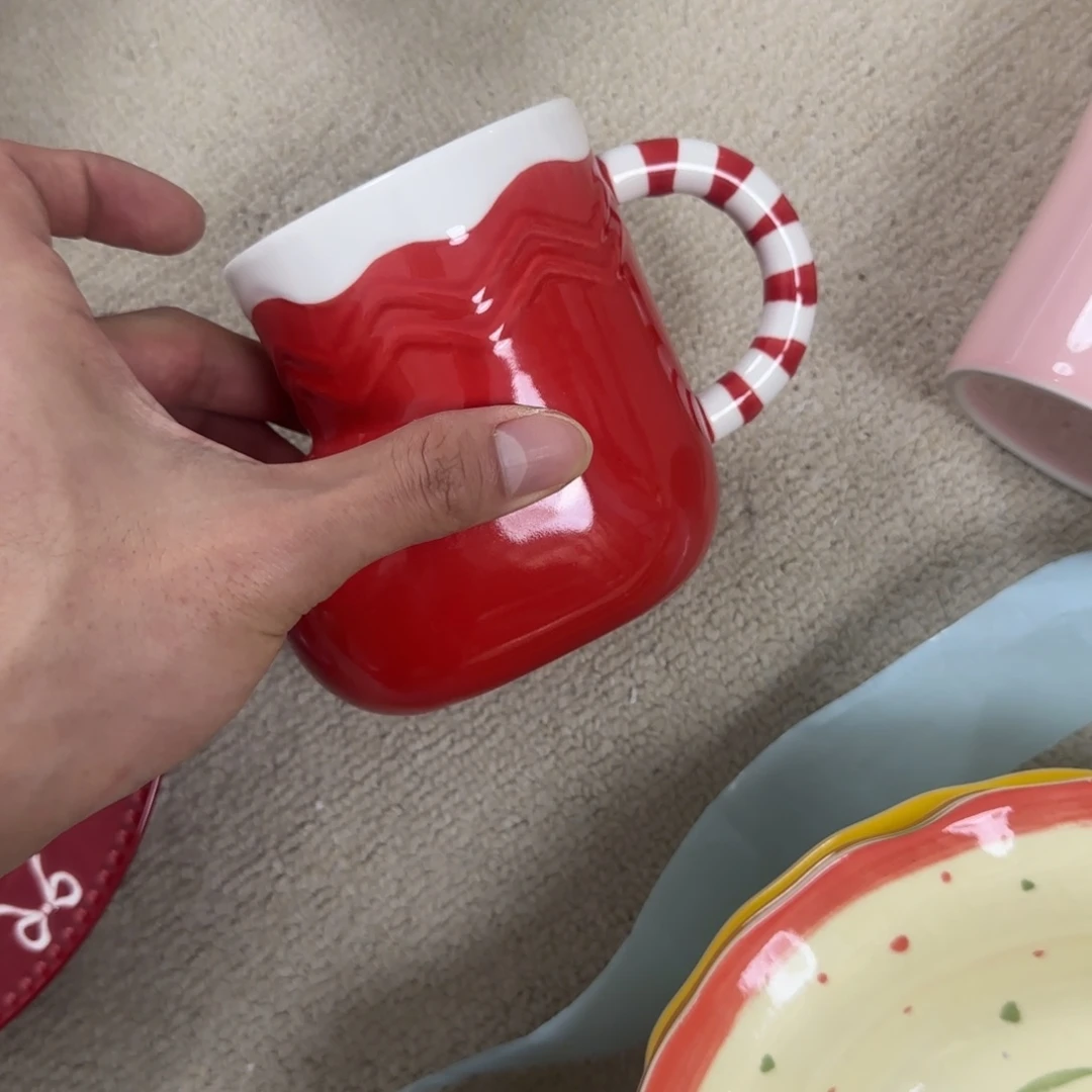 我***妾无盖款陶瓷袜子杯微瑕