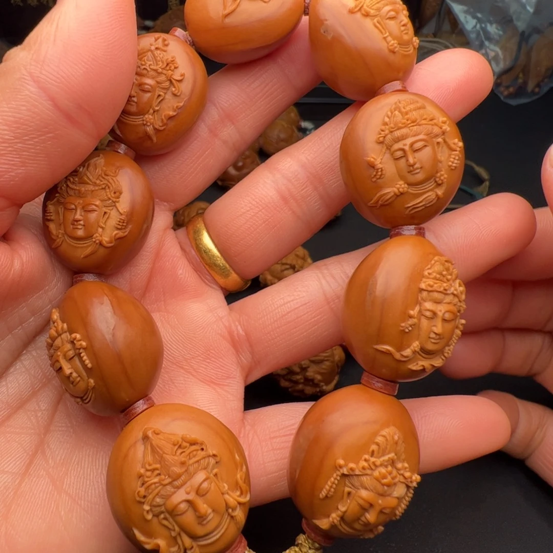 *****手串/手链橄榄核橄榄核雕刻的核雕作品