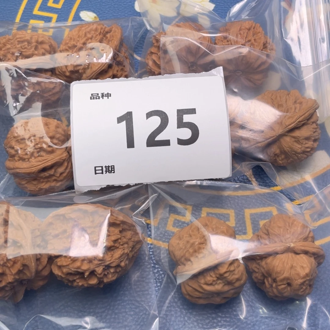 把件文玩核桃125号6对带练手蛙