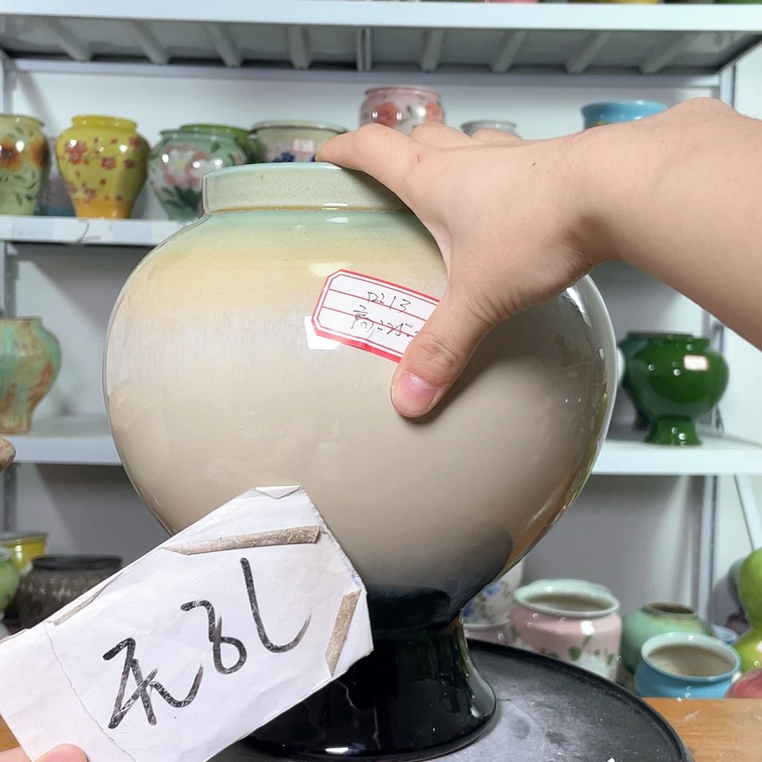 景德镇陶瓷花盆花器暇256
