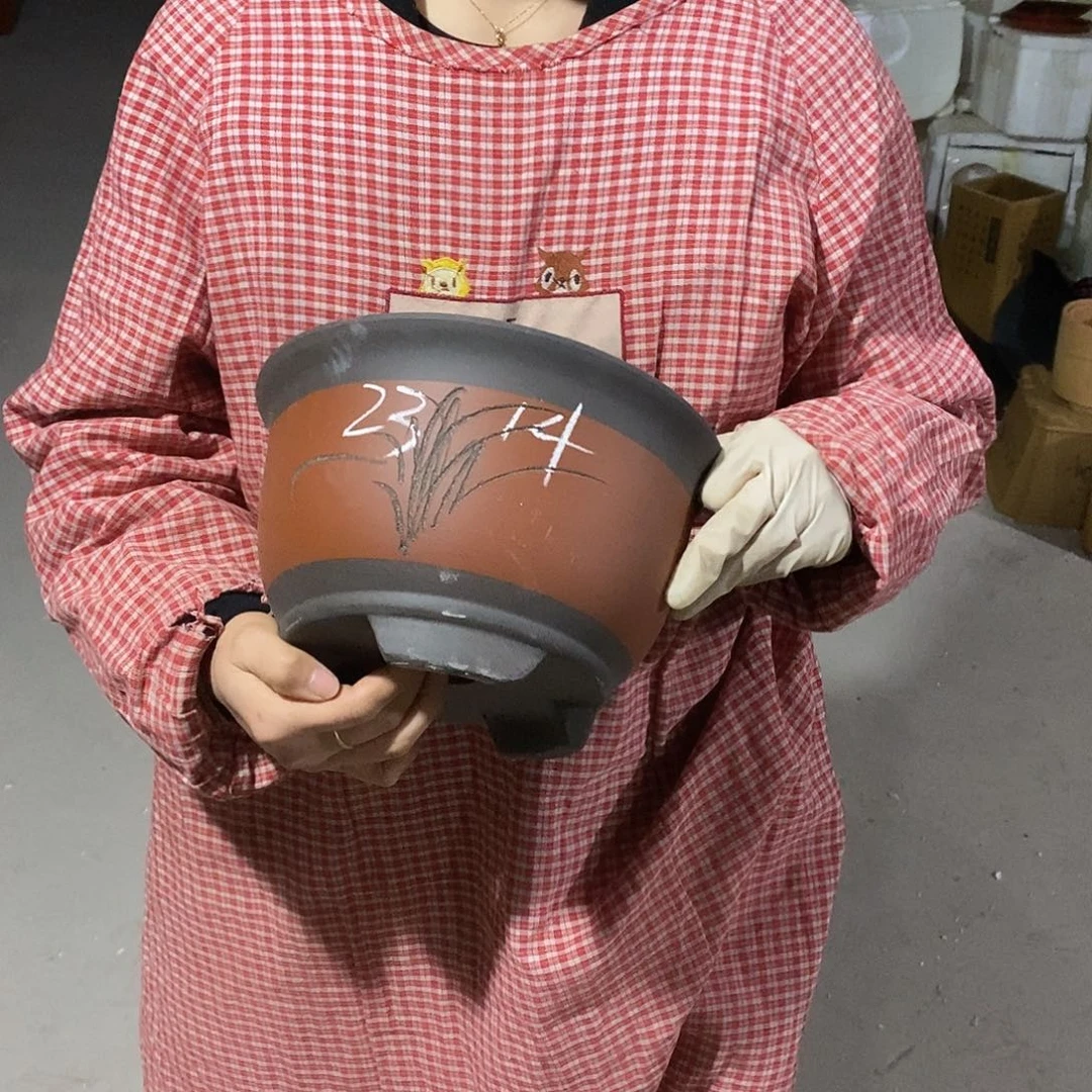 紫砂花盆紫砂花盆