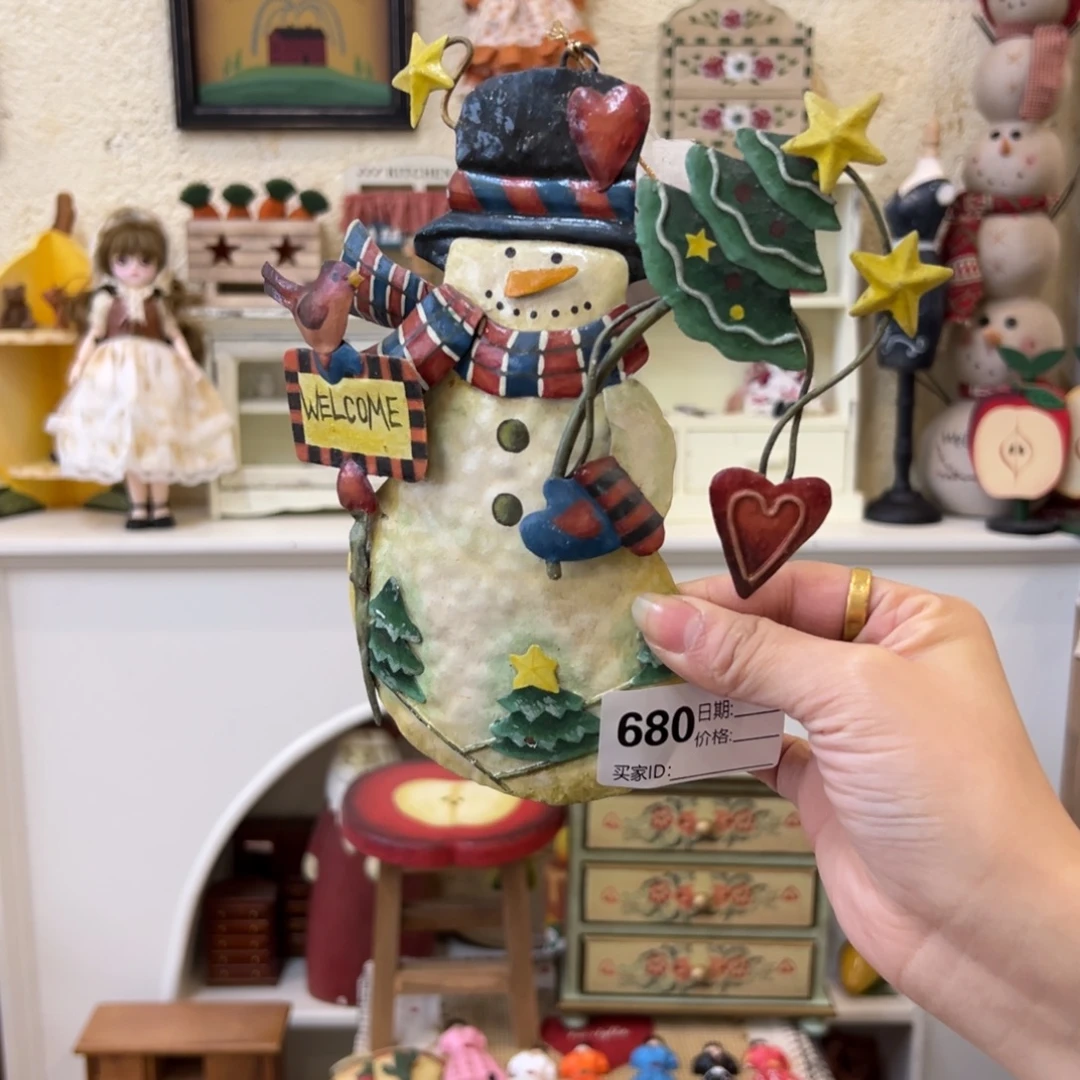 木清！外贸出口样品挂件摆件微瑕680