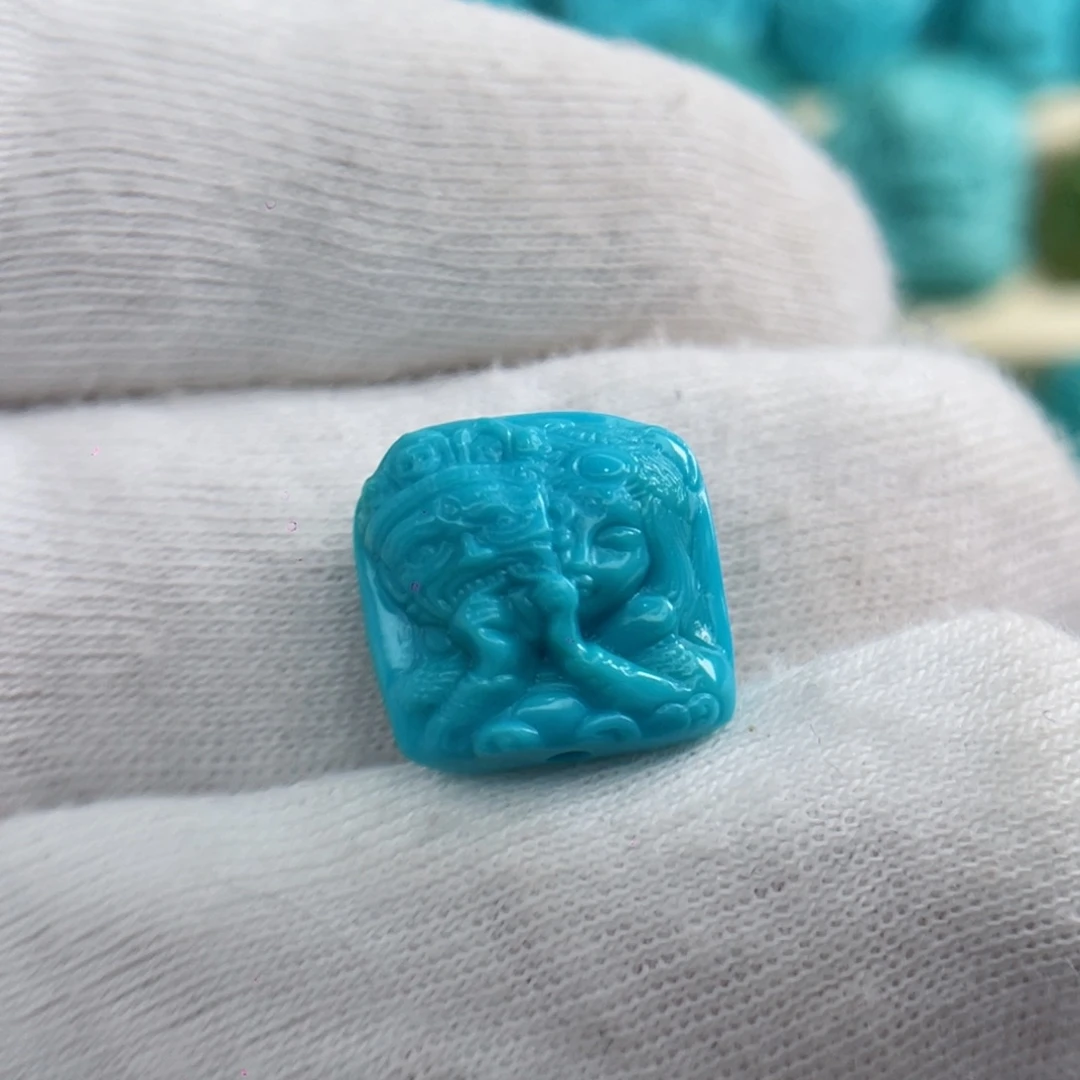 绿松石颈饰未镶嵌卡14-13.6-9