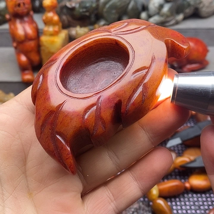 未镶嵌蛇纹石玉颈饰