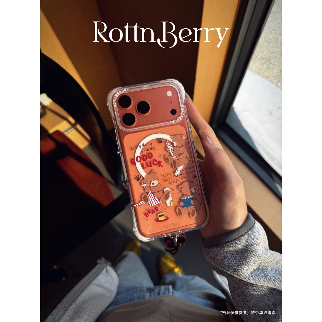 RottnBerry · 小熊欧尼 云朵壳  透明手机壳iPhone 17 Pro Max