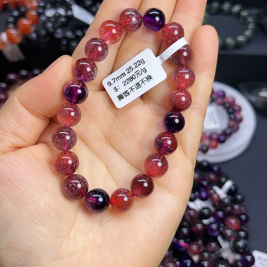 水晶手链未镶嵌天然水晶