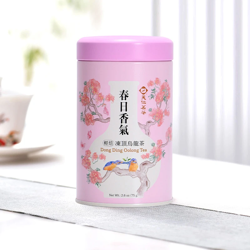 天福茗茶春日香气冻顶乌龙茶台湾高山茶轻焙火75g