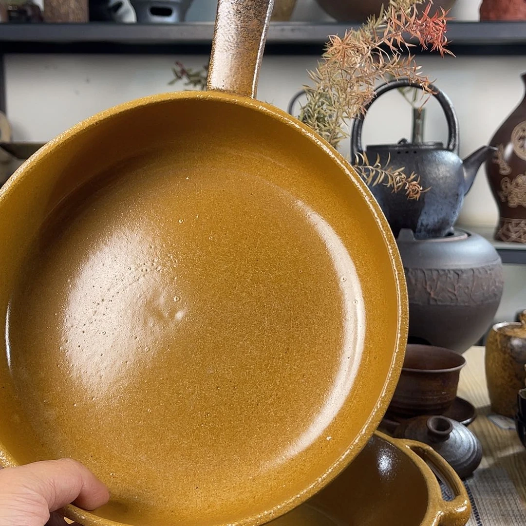 紫砂粗陶实用砂锅