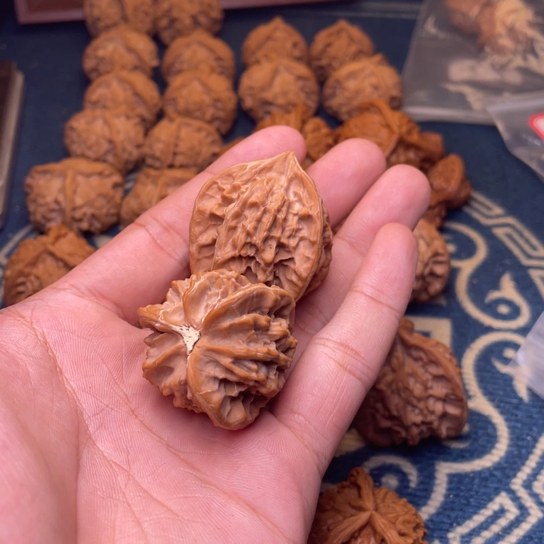 梅***怪把件文玩核桃盘山全品37