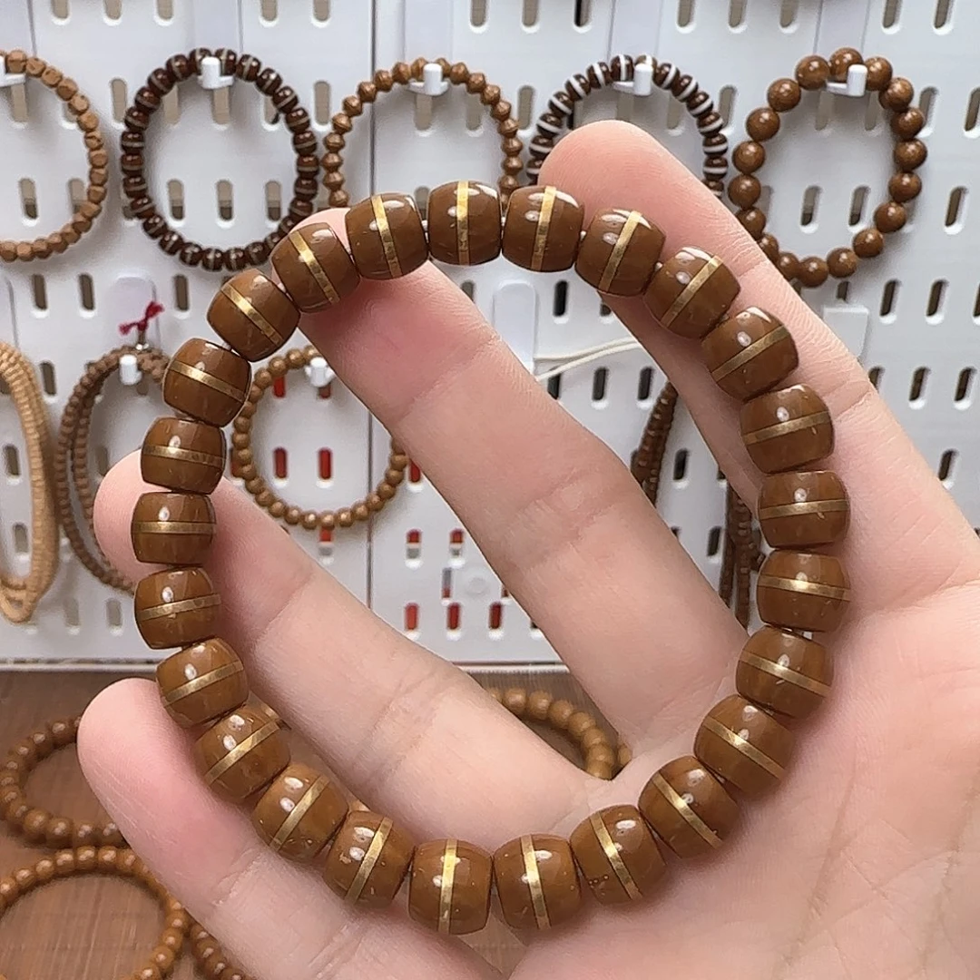 手串紫金鼠9mm实心金腰带
