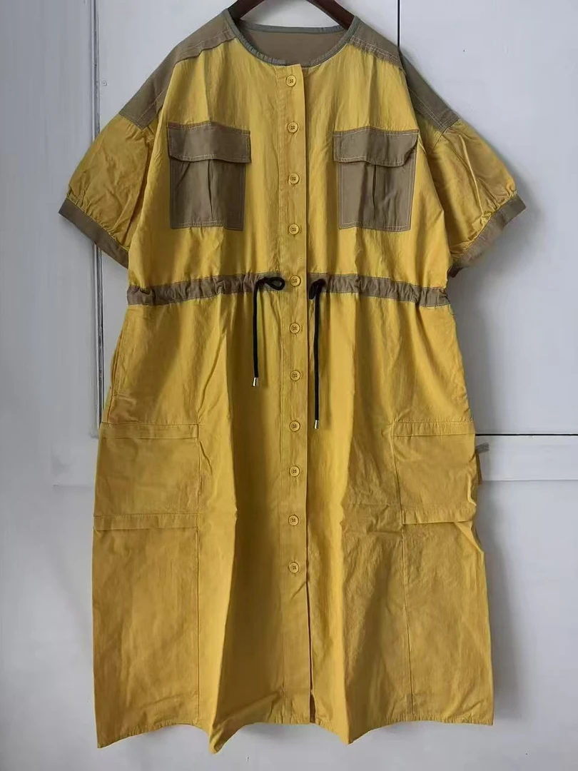 日单工装连衣裙均码