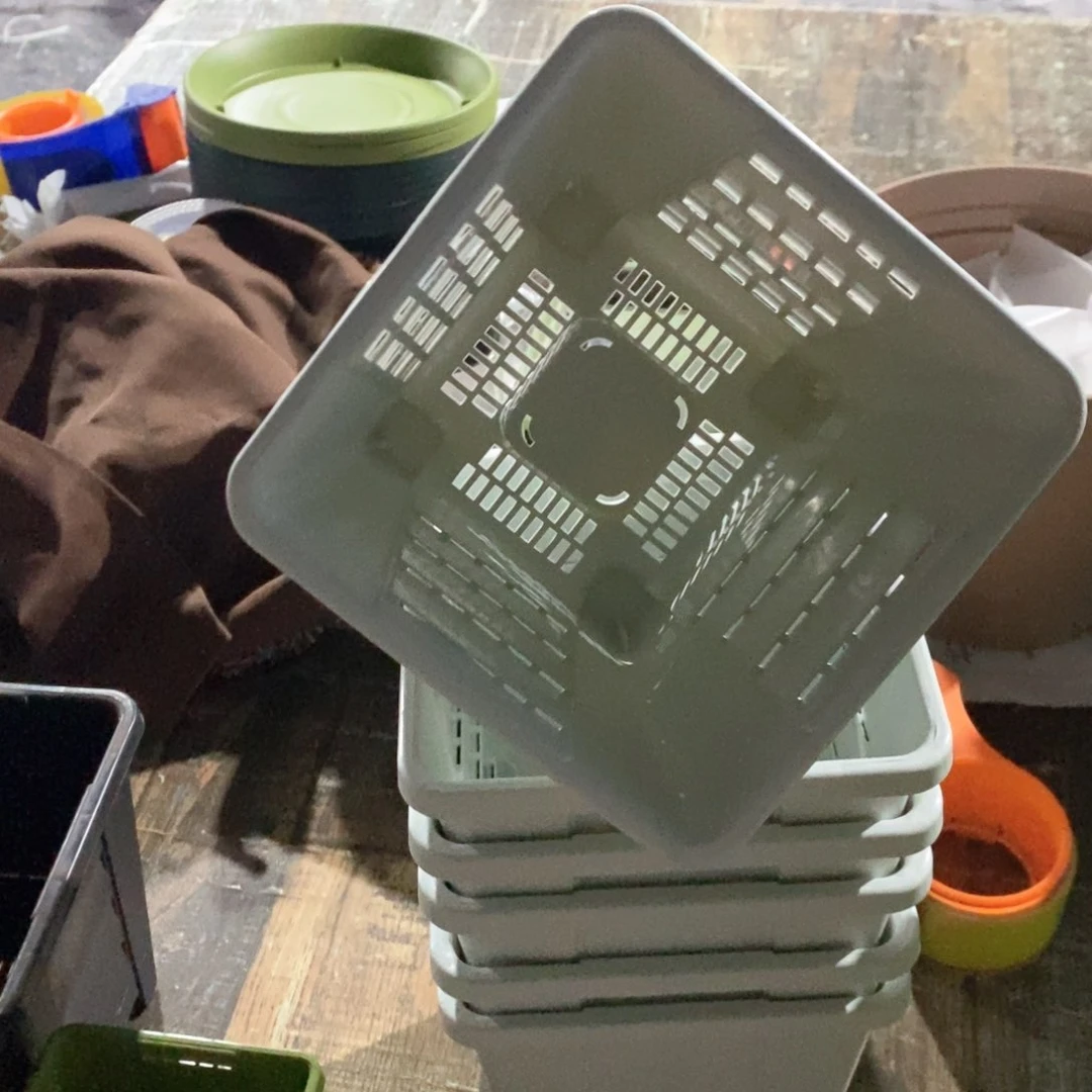 树脂6个16口奶白方无托