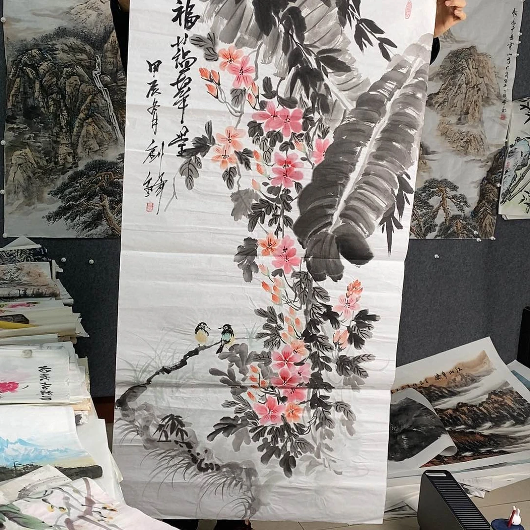 国画手写手绘国画作品88