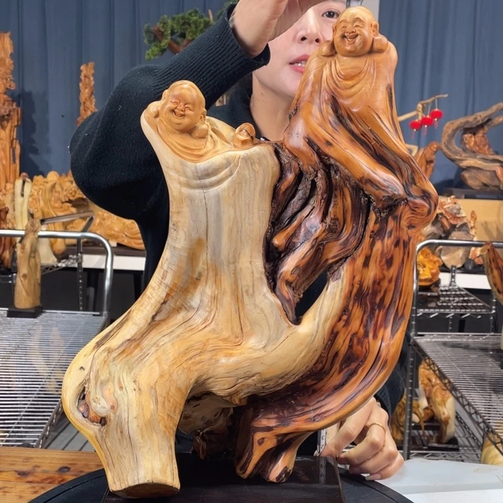 柏木（崖柏）随型摆件