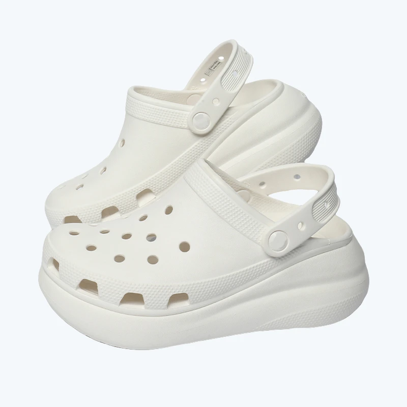 泡芙洞洞鞋跟高5CM全新未拆封