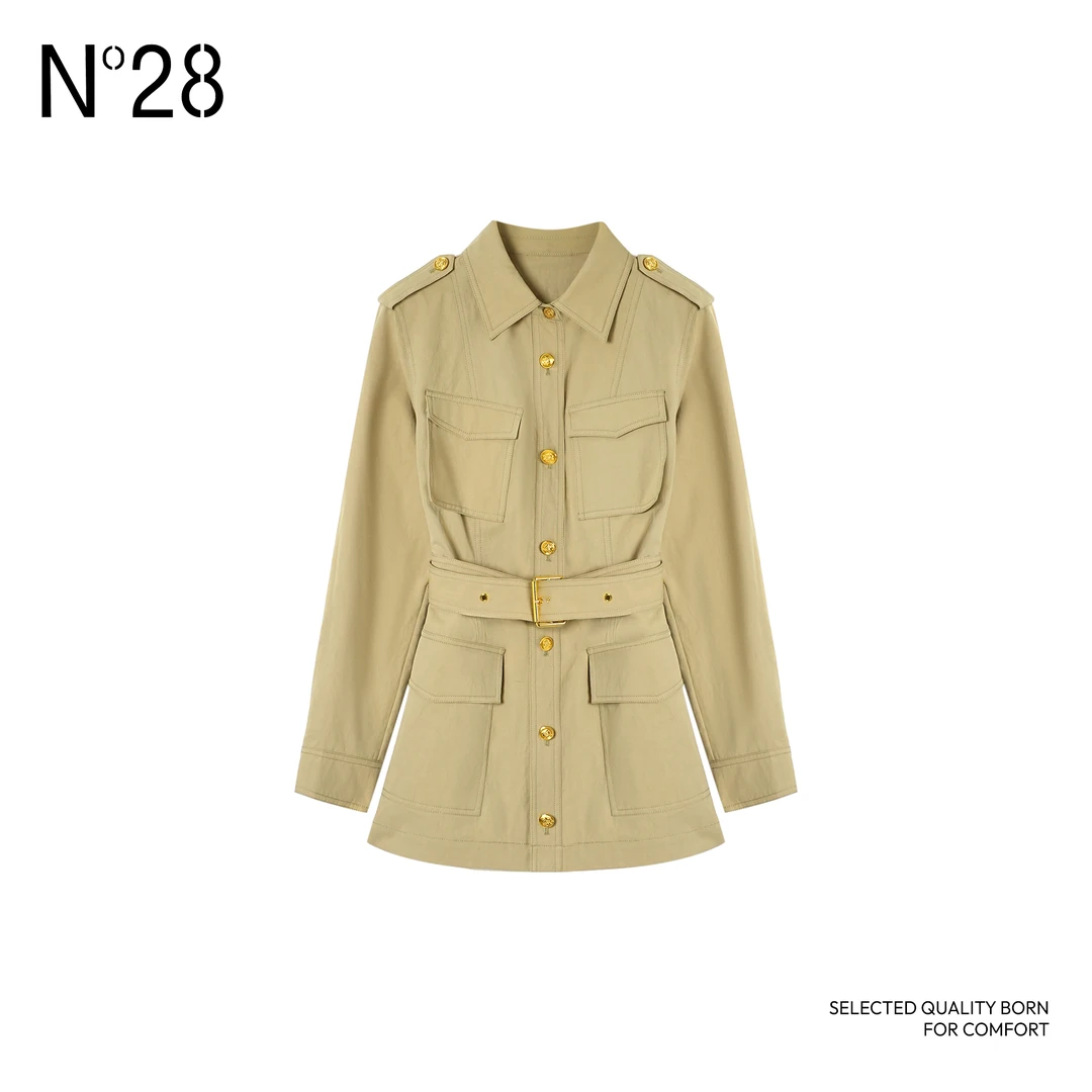 ‘埃菲尔’N°28 2025春季新款设计师女士风衣