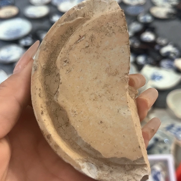 瓷片瓷片茶托喝茶非常不错