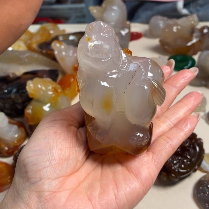 未镶嵌吊坠(不含链)玛瑙/玉髓
