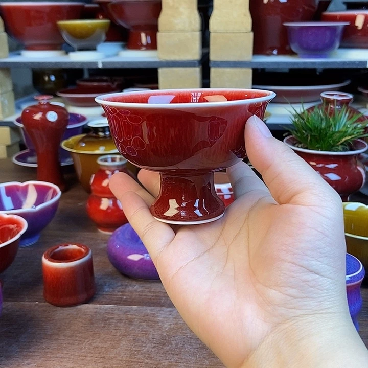 陶瓷景德镇名陶坊原矿郎红