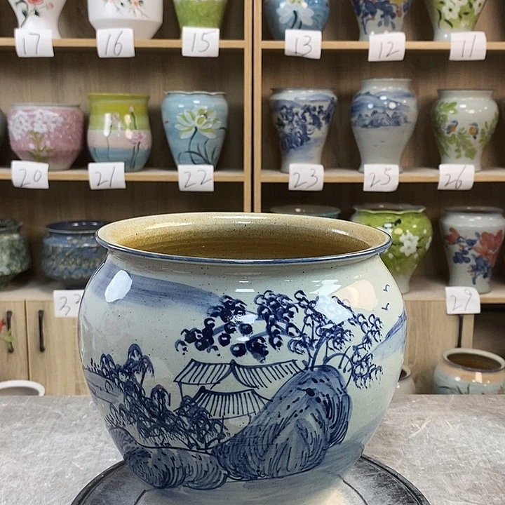 缸5th景德镇陶瓷花盆