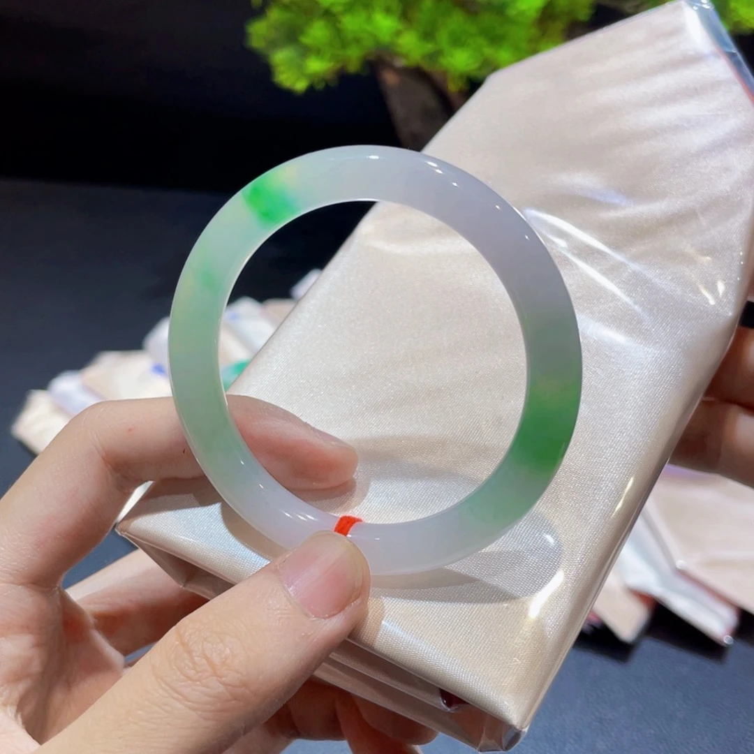 未镶嵌手镯翡翠翡翠手镯50圈口